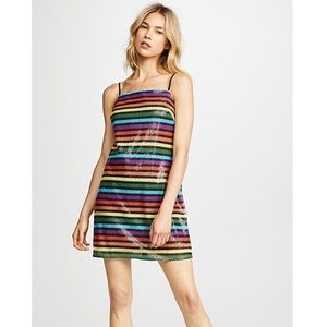 WAYF Lillie Cami Mini Sequin Dress 8